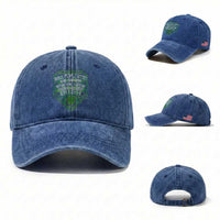 Funny Irish Pride Washed Cotton Baseball Cap Some People Spend Their Whole Lives Trying To Be Awesome Others Are Born Irish