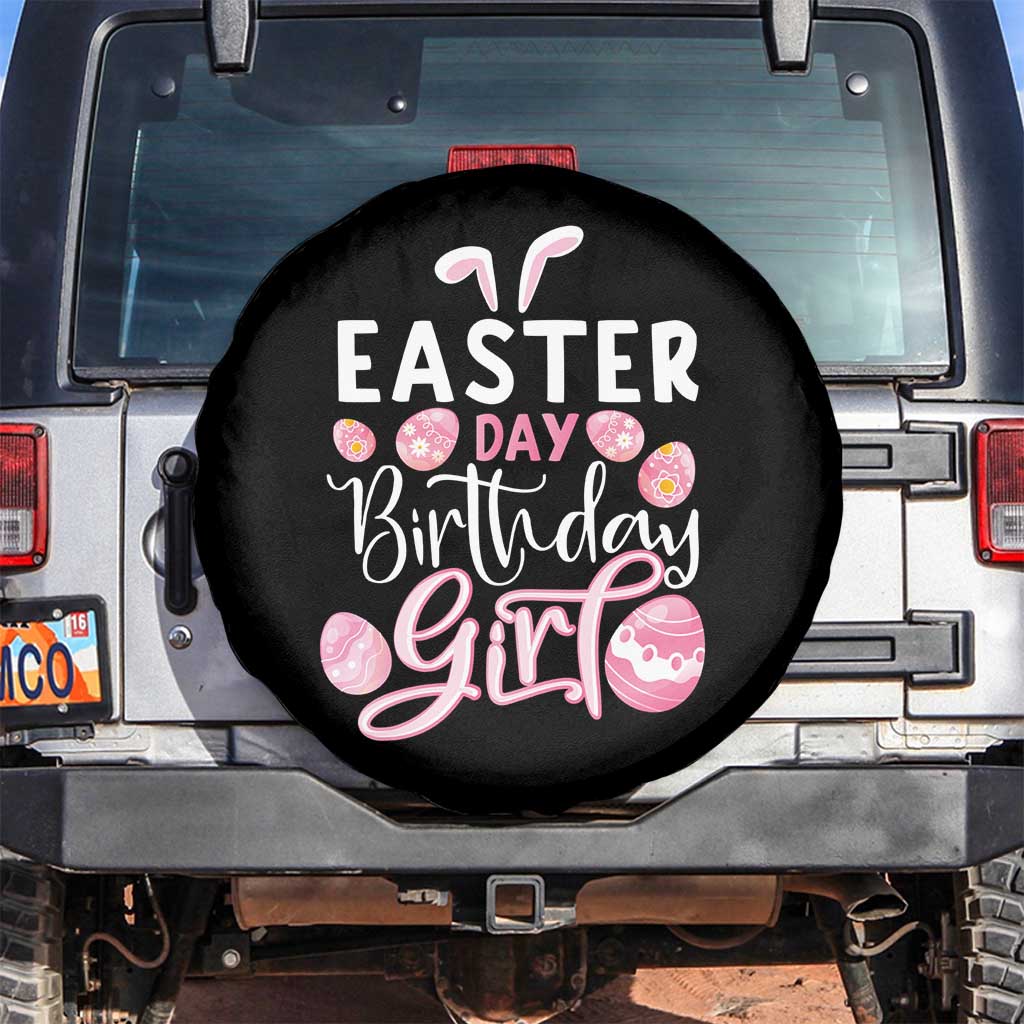 Funny Easter Day Birthday Girl Spare Tire Cover Born On Easter Day Eggs