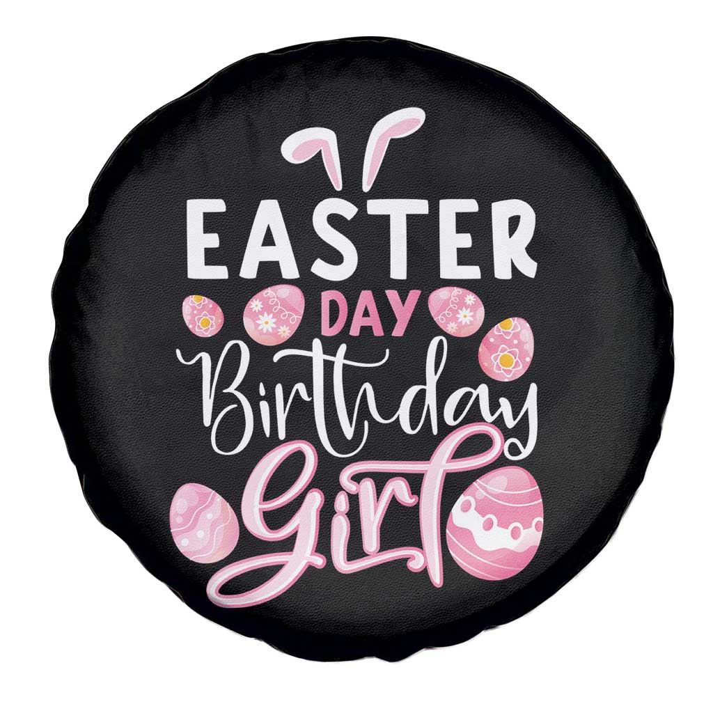 Funny Easter Day Birthday Girl Spare Tire Cover Born On Easter Day Eggs