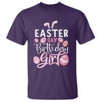 Funny Easter Day Birthday Girl T Shirt Born On Easter Day Eggs