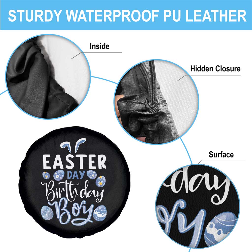 Funny Easter Day Birthday Boy Spare Tire Cover Born On Easter Day Eggs