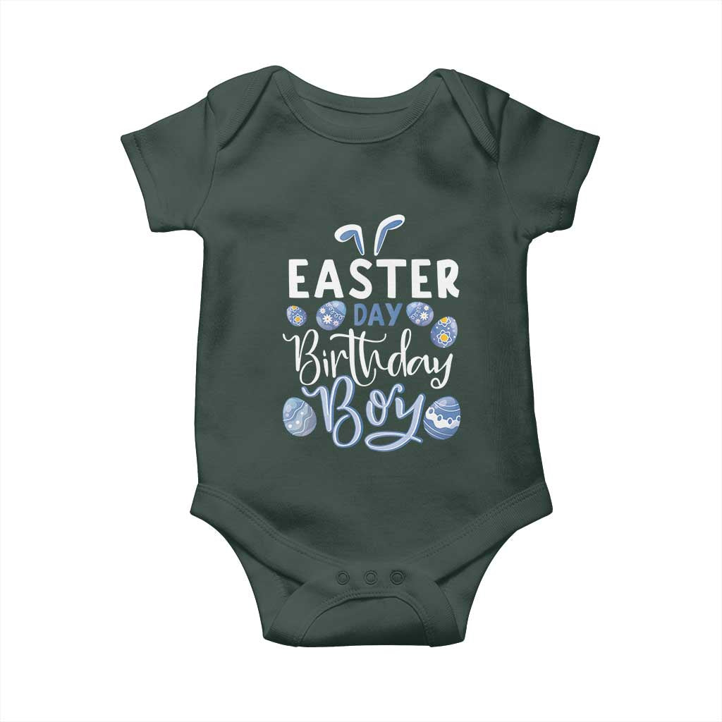 Funny Easter Day Birthday Boy Baby Onesie Born On Easter Day Eggs
