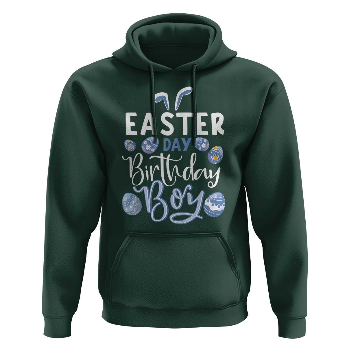 Funny Easter Day Birthday Boy Hoodie Born On Easter Day Eggs
