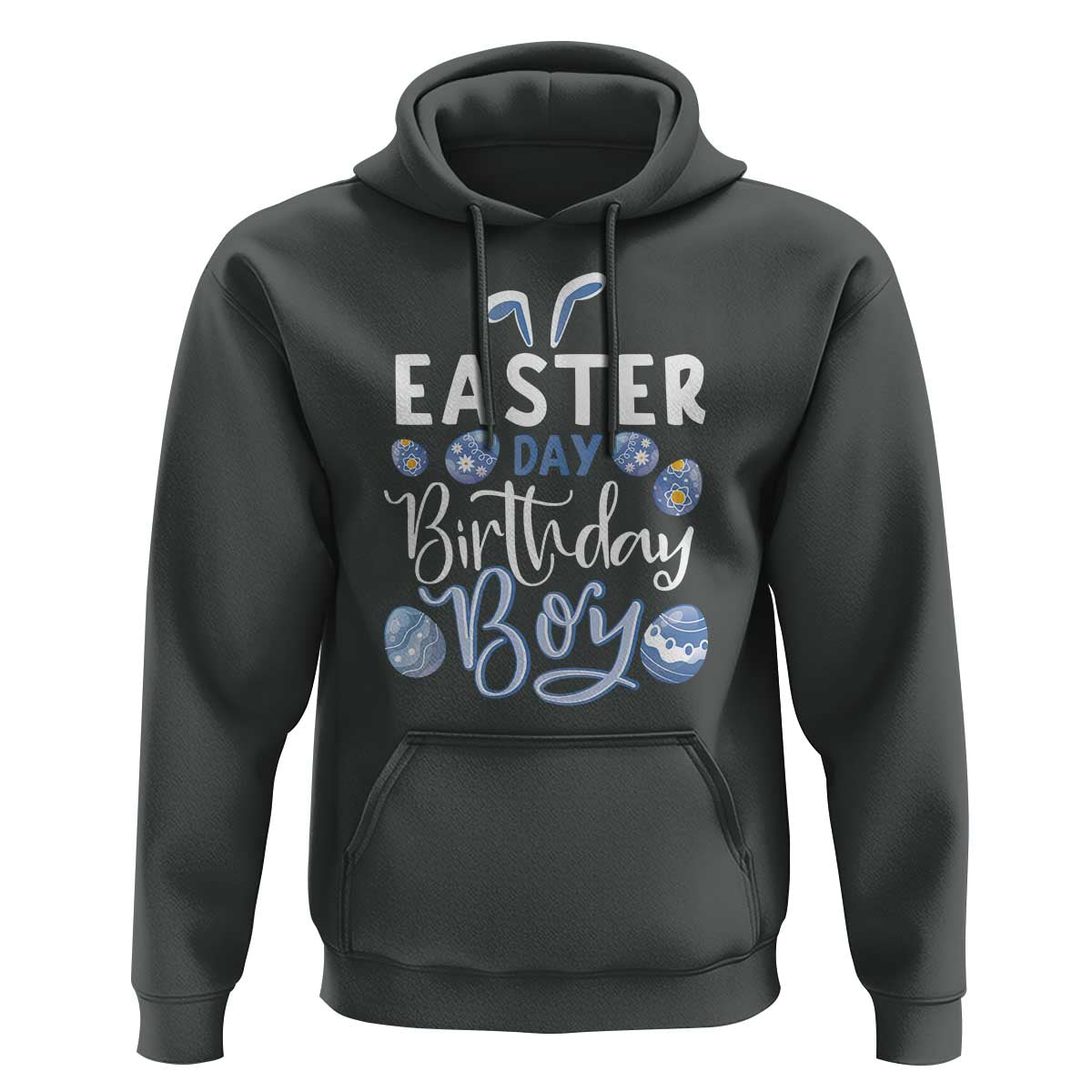 Funny Easter Day Birthday Boy Hoodie Born On Easter Day Eggs
