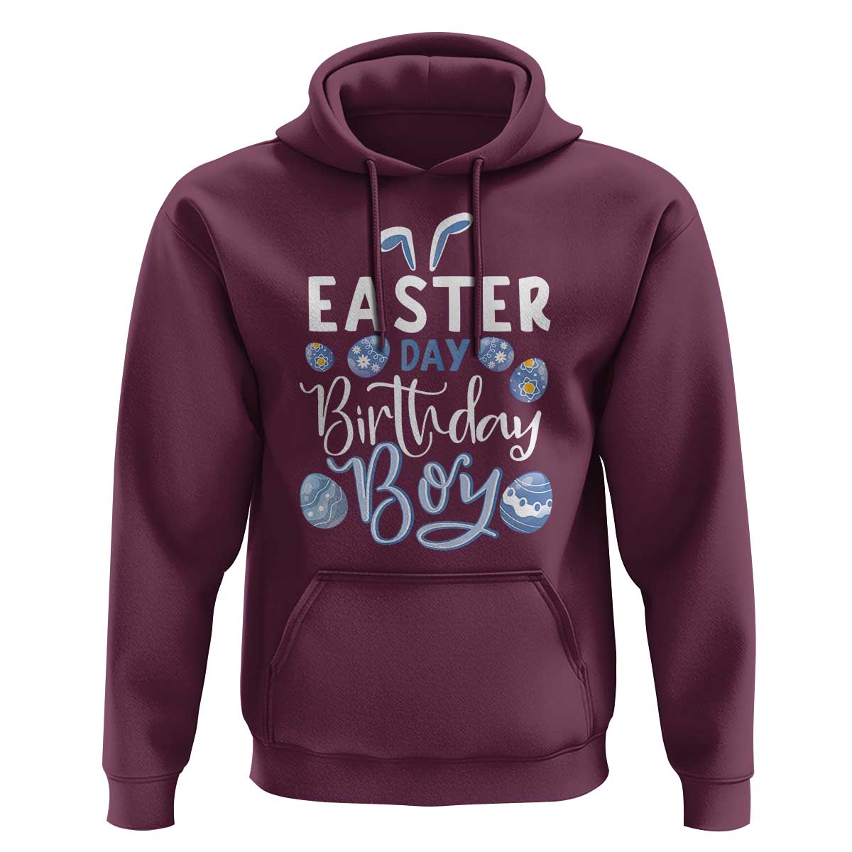 Funny Easter Day Birthday Boy Hoodie Born On Easter Day Eggs