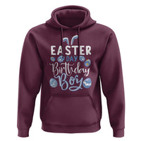 Funny Easter Day Birthday Boy Hoodie Born On Easter Day Eggs