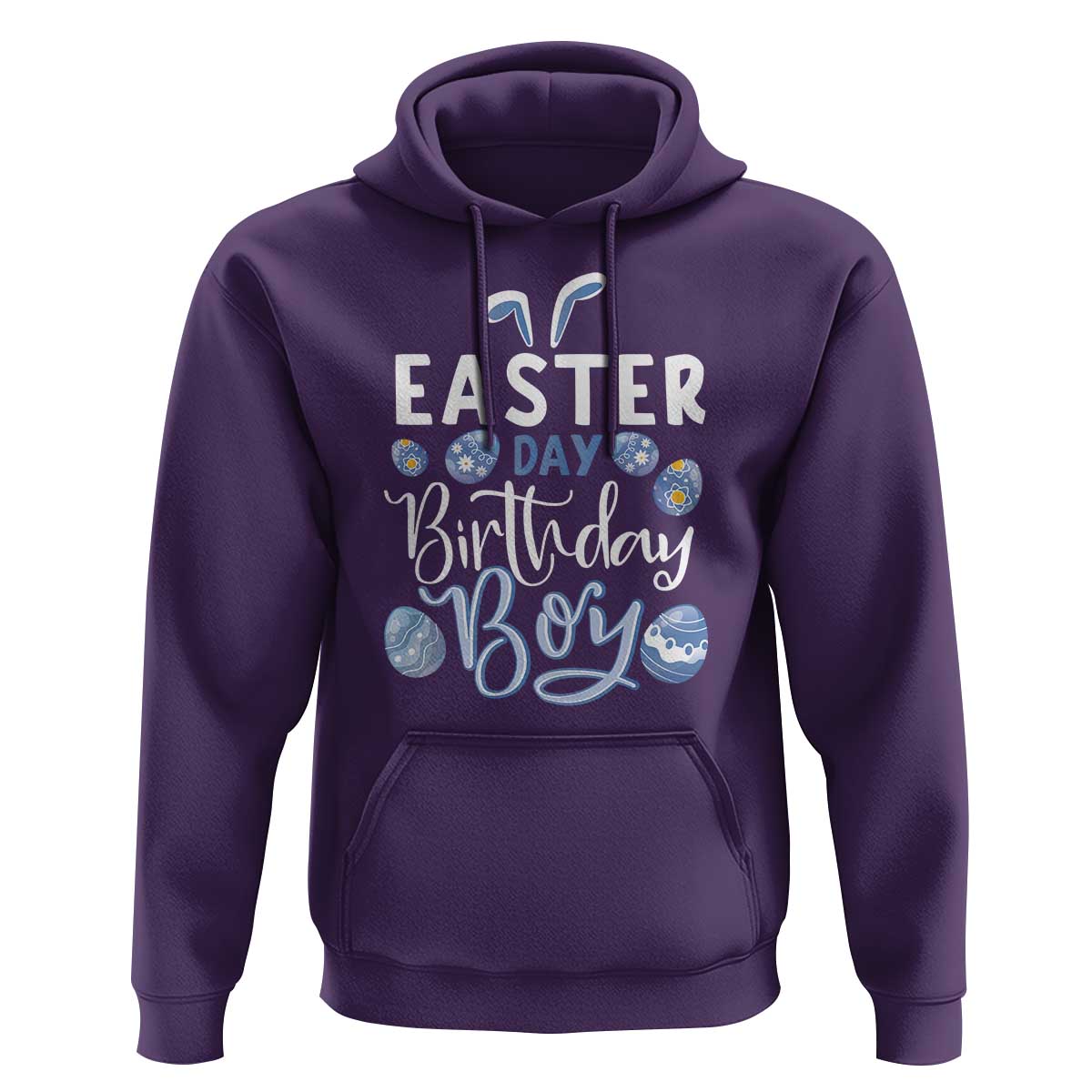Funny Easter Day Birthday Boy Hoodie Born On Easter Day Eggs