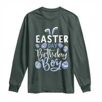 Funny Easter Day Birthday Boy Long Sleeve Shirt Born On Easter Day Eggs