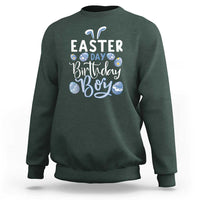 Funny Easter Day Birthday Boy Sweatshirt Born On Easter Day Eggs