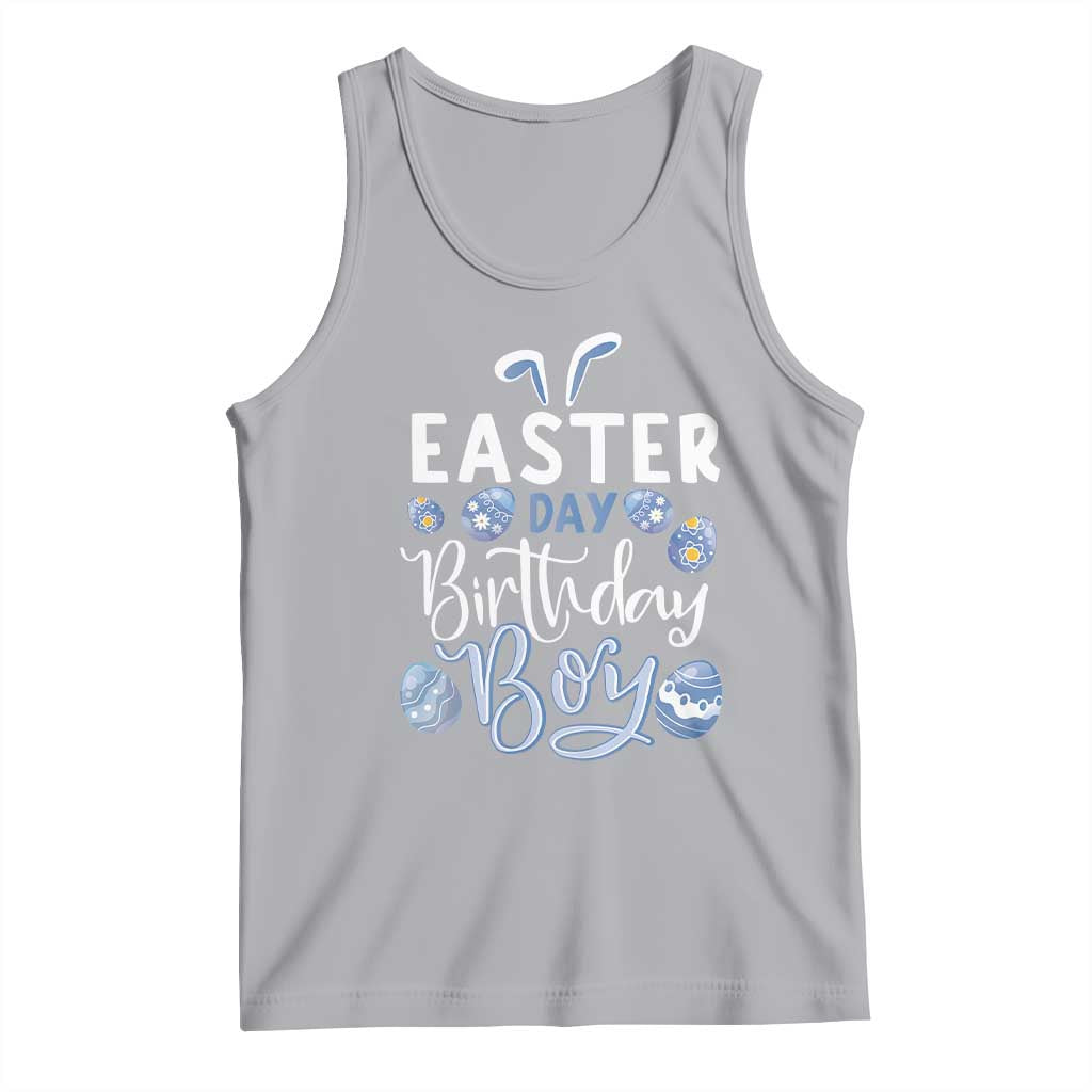 Funny Easter Day Birthday Boy Tank Top Born On Easter Day Eggs