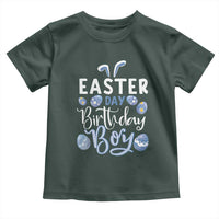 Funny Easter Day Birthday Boy Toddler T Shirt Born On Easter Day Eggs