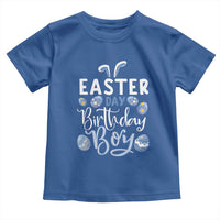 Funny Easter Day Birthday Boy Toddler T Shirt Born On Easter Day Eggs