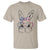 Easter Day Bunny Rabbit Face Tie Dye Glasses T Shirt