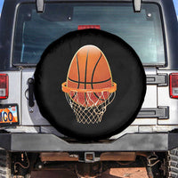 Funny Easter Egg Basketball Sport Lover Spare Tire Cover