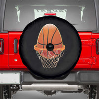Funny Easter Egg Basketball Sport Lover Spare Tire Cover