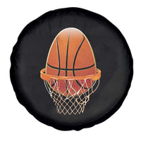 Funny Easter Egg Basketball Sport Lover Spare Tire Cover