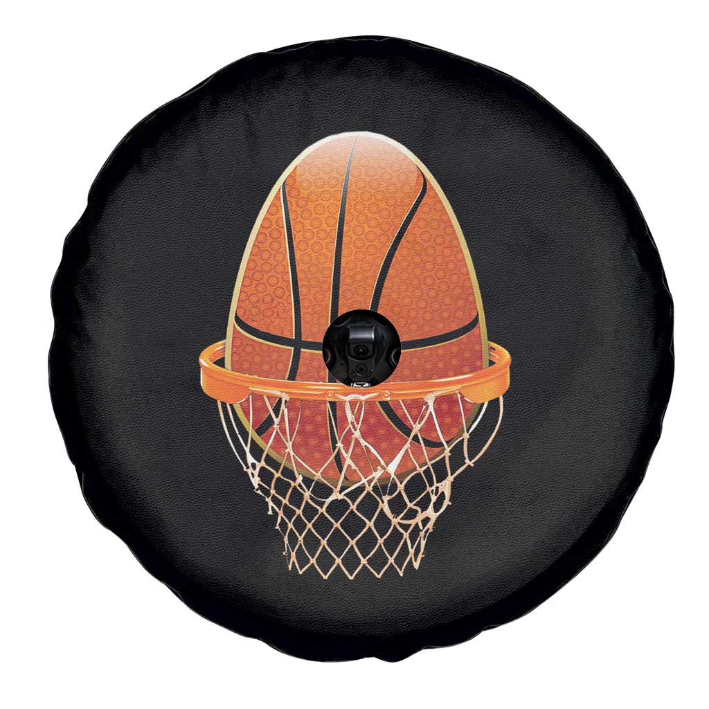 Funny Easter Egg Basketball Sport Lover Spare Tire Cover