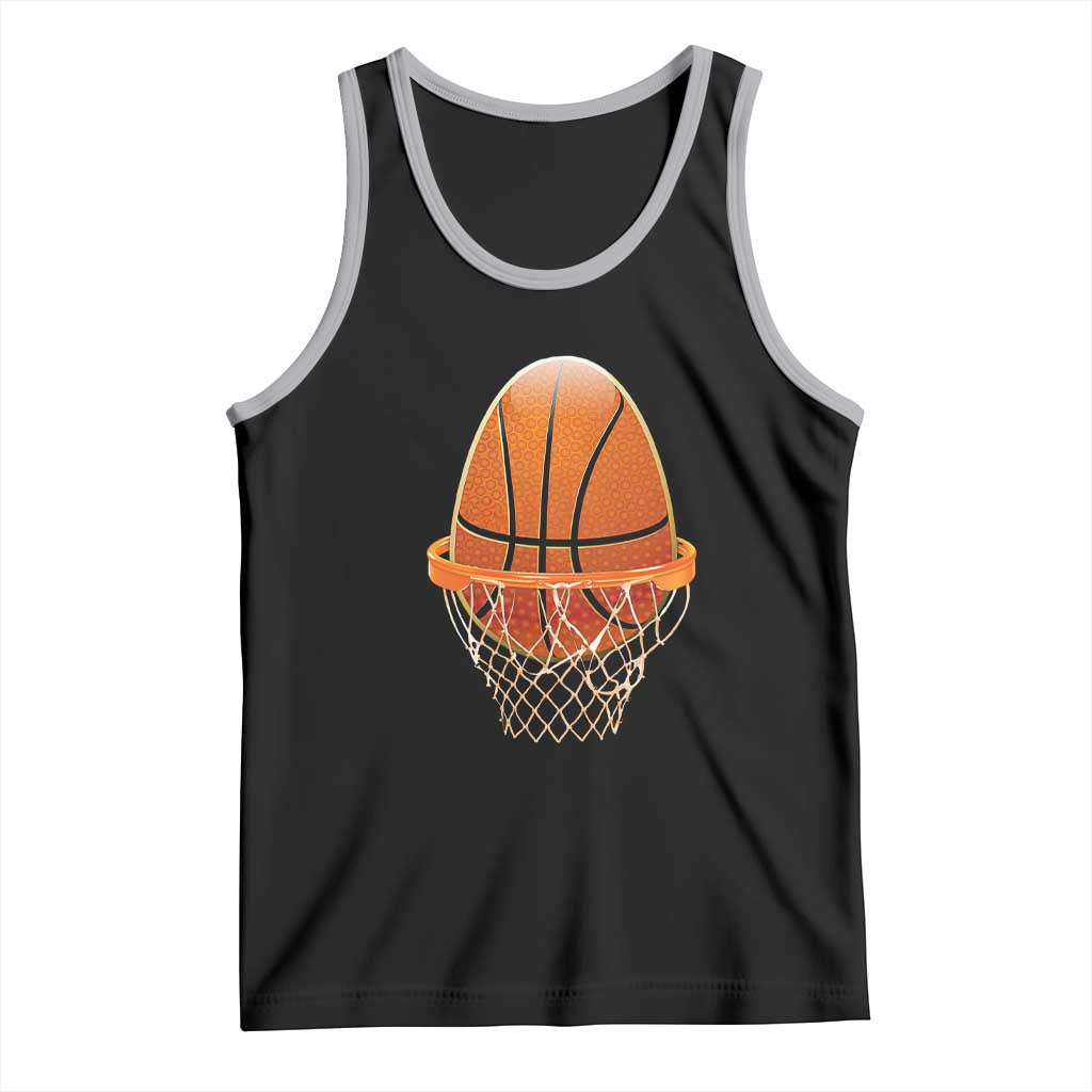 Funny Easter Egg Basketball Sport Lover Tank Top