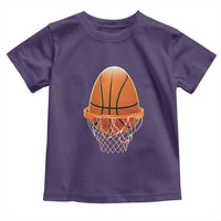 Funny Easter Egg Basketball Sport Lover Toddler T Shirt