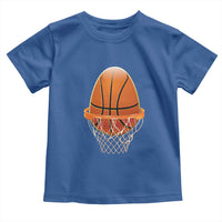 Funny Easter Egg Basketball Sport Lover Toddler T Shirt