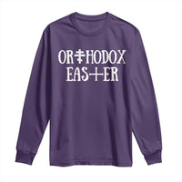 Orthodox Easter Orthodox Christian Faith Jesus Cross Long Sleeve Shirt