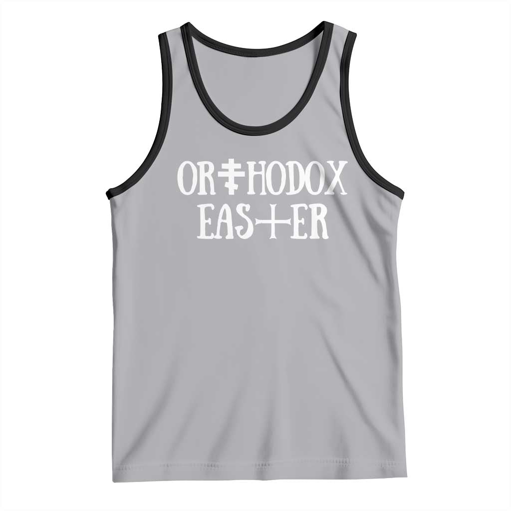 Orthodox Easter Orthodox Christian Faith Jesus Cross Tank Top