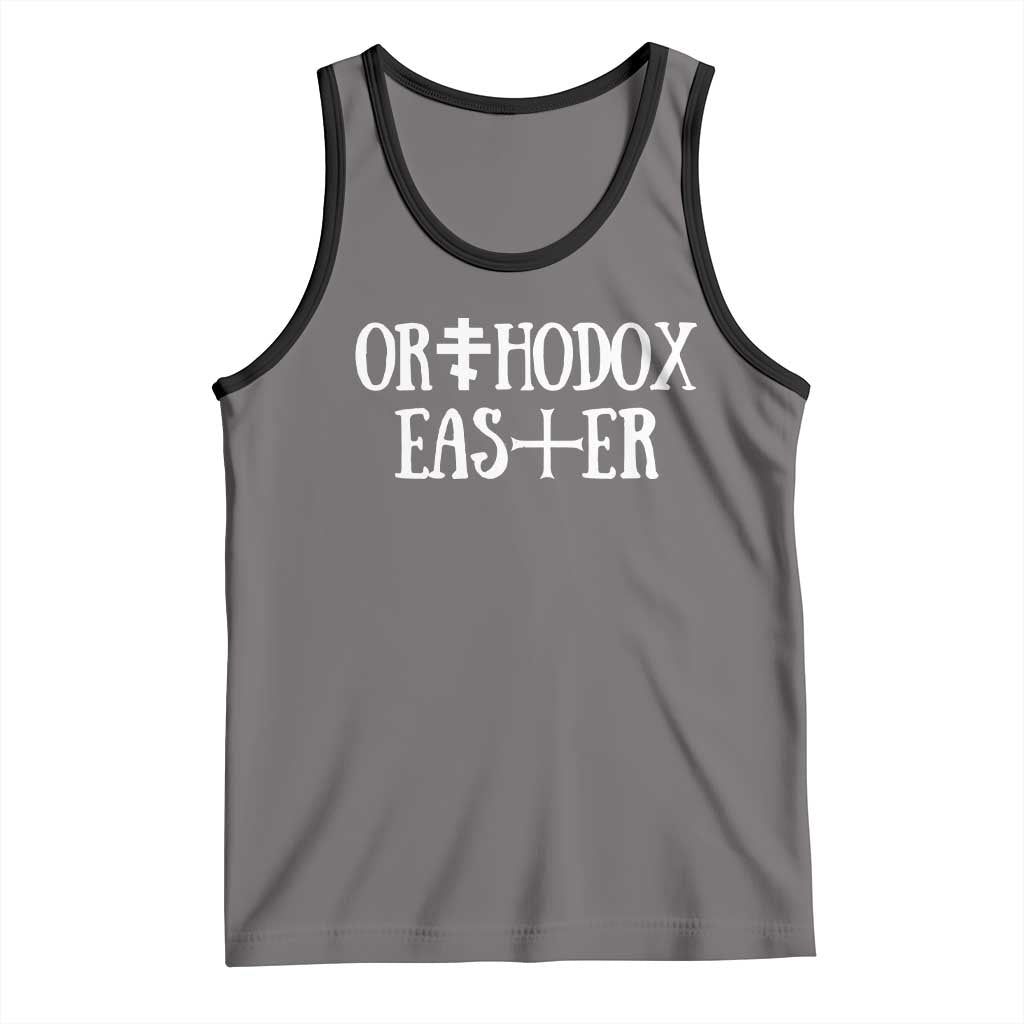 Orthodox Easter Orthodox Christian Faith Jesus Cross Tank Top