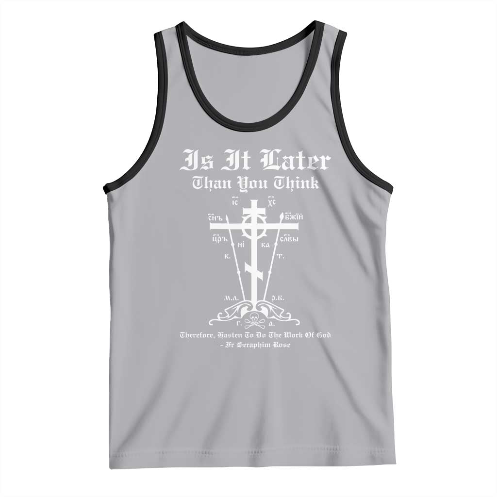 Eastern Orthodox Christian Seraphim Rose Tank Top Is It Rather Than You Think Russian Cavalry Cross