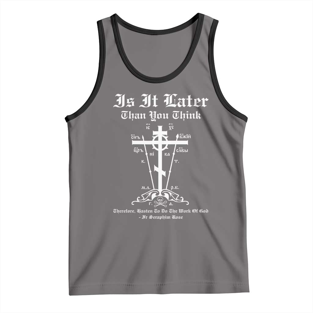 Eastern Orthodox Christian Seraphim Rose Tank Top Is It Rather Than You Think Russian Cavalry Cross