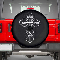 Russian Greek Byzantine Golden Orthodox Cross Father Son Holy Spirit Spare Tire Cover