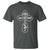 Russian Greek Byzantine Golden Orthodox Cross Father Son Holy Spirit T Shirt