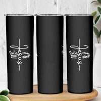 Jesus Christian Lord & Savior Crown of Thorns Skinny Tumbler