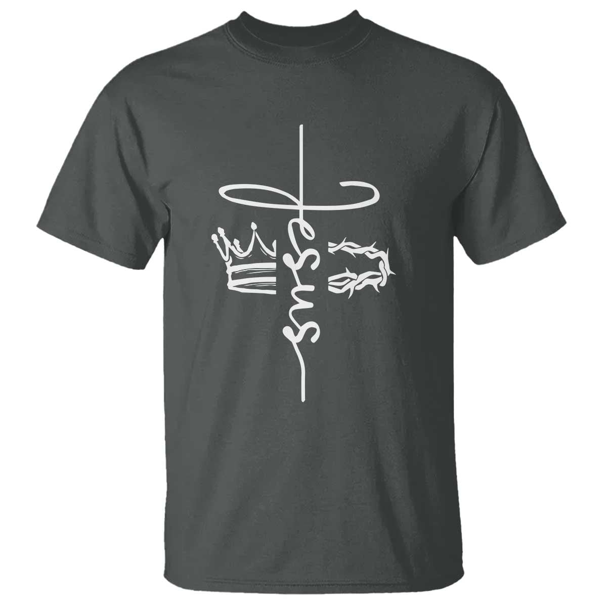 Jesus Christian Lord & Savior Crown of Thorns T Shirt