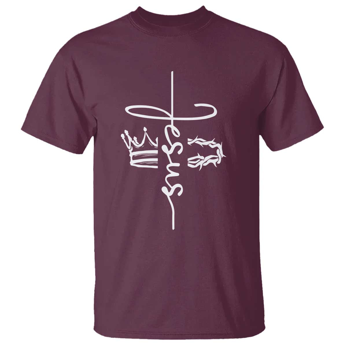 Jesus Christian Lord & Savior Crown of Thorns T Shirt