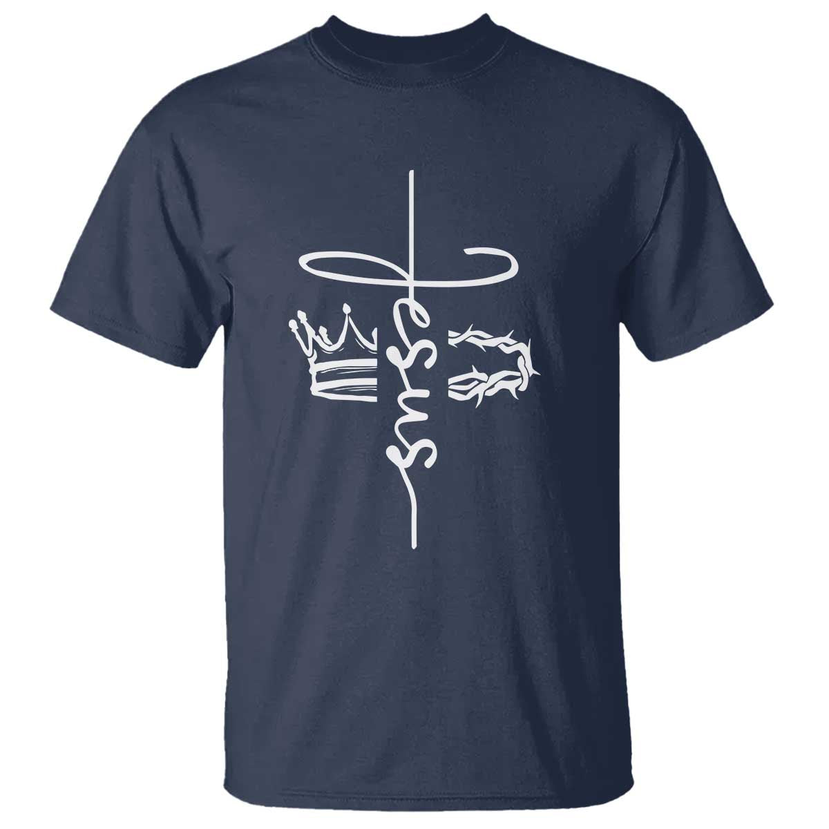 Jesus Christian Lord & Savior Crown of Thorns T Shirt