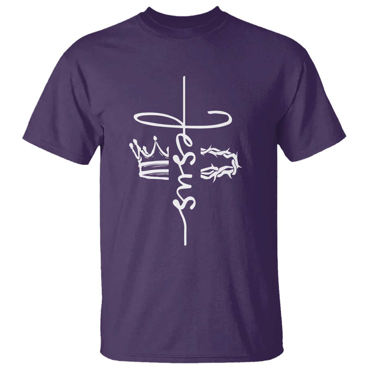 Jesus Christian Lord & Savior Crown of Thorns T Shirt