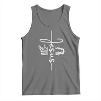 Jesus Christian Lord & Savior Crown of Thorns Tank Top