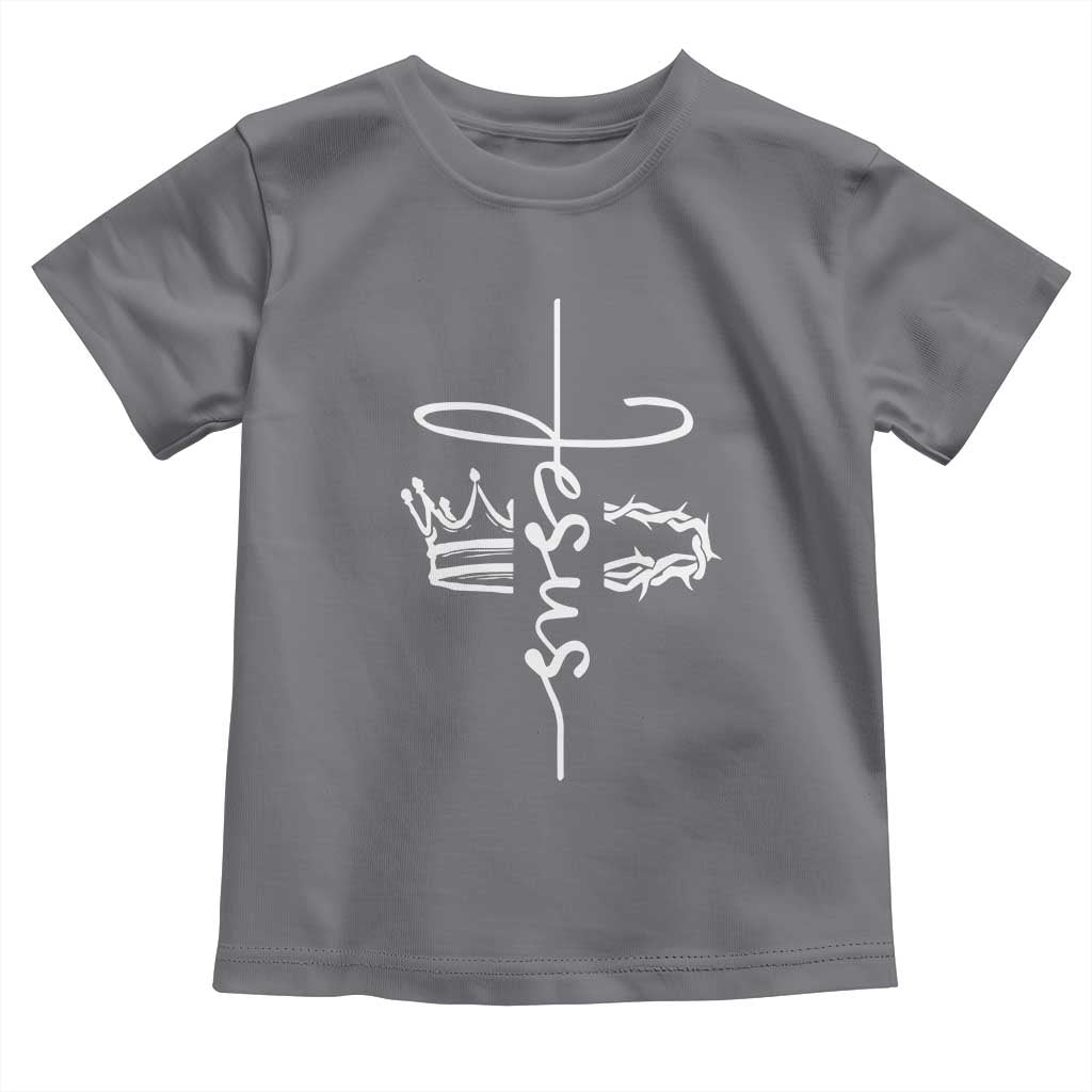 Jesus Christian Lord & Savior Crown of Thorns Toddler T Shirt