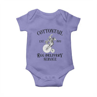 Funny Easter Day Cottontail Egg Delivery Service Baby Onesie Bunny Rabbit