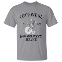 Funny Easter Day Cottontail Egg Delivery Service T Shirt Bunny Rabbit