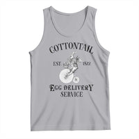 Funny Easter Day Cottontail Egg Delivery Service Tank Top Bunny Rabbit
