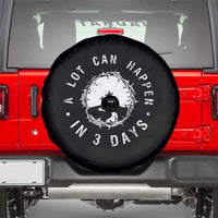 A Lot Can Happen In 3 Days Spare Tire Cover Vintage Crown Of Thorns Easter Day Good Friday Religious Christian