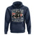 Funny Cowboy Dad Like A Regular Dad But Cooler Hoodie Western Country Dad Father's Day