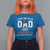 Funny I Have Two Titles Dad And Cowboy And I Rock Them Both T Shirt For Women Western Dad Father's Day