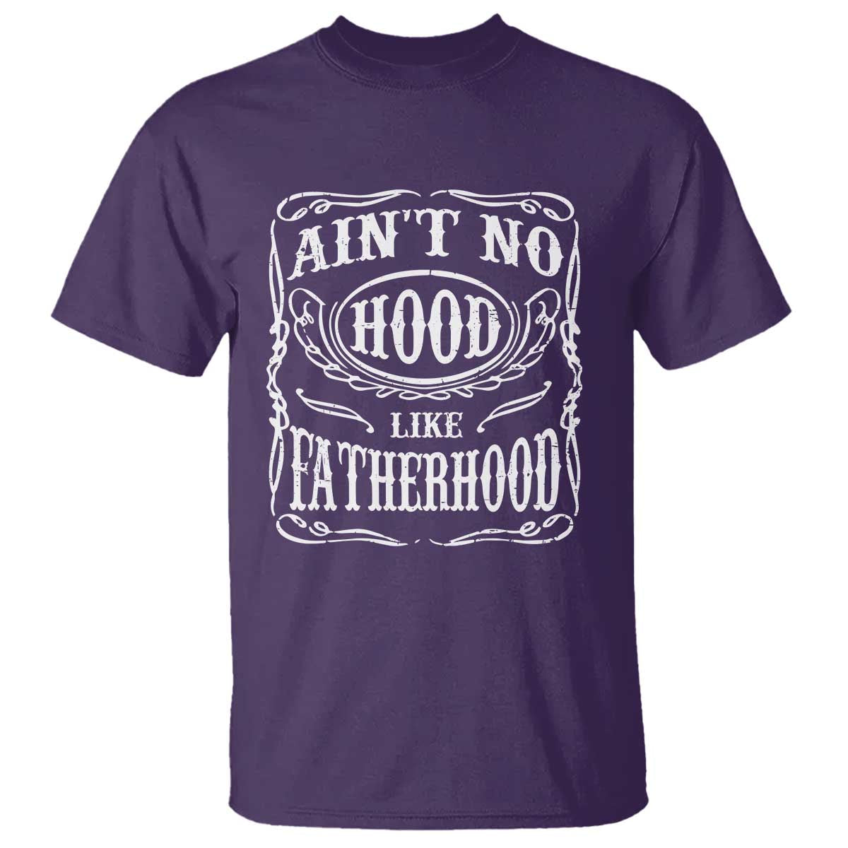 Aint No Hood Like Fatherhood T Shirt Dad Jokes Fathers Day