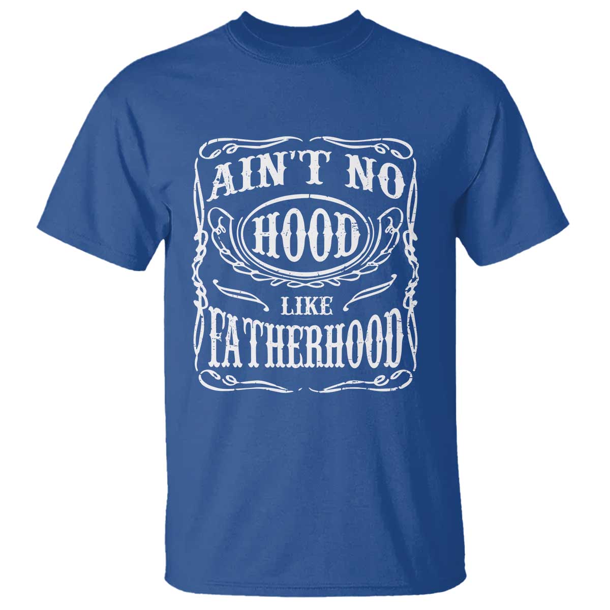 Aint No Hood Like Fatherhood T Shirt Dad Jokes Fathers Day