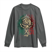 Hecho En Mexico Long Sleeve Shirt Mexican Pride Aztec Eagle