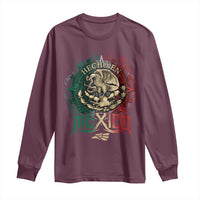 Hecho En Mexico Long Sleeve Shirt Mexican Pride Aztec Eagle
