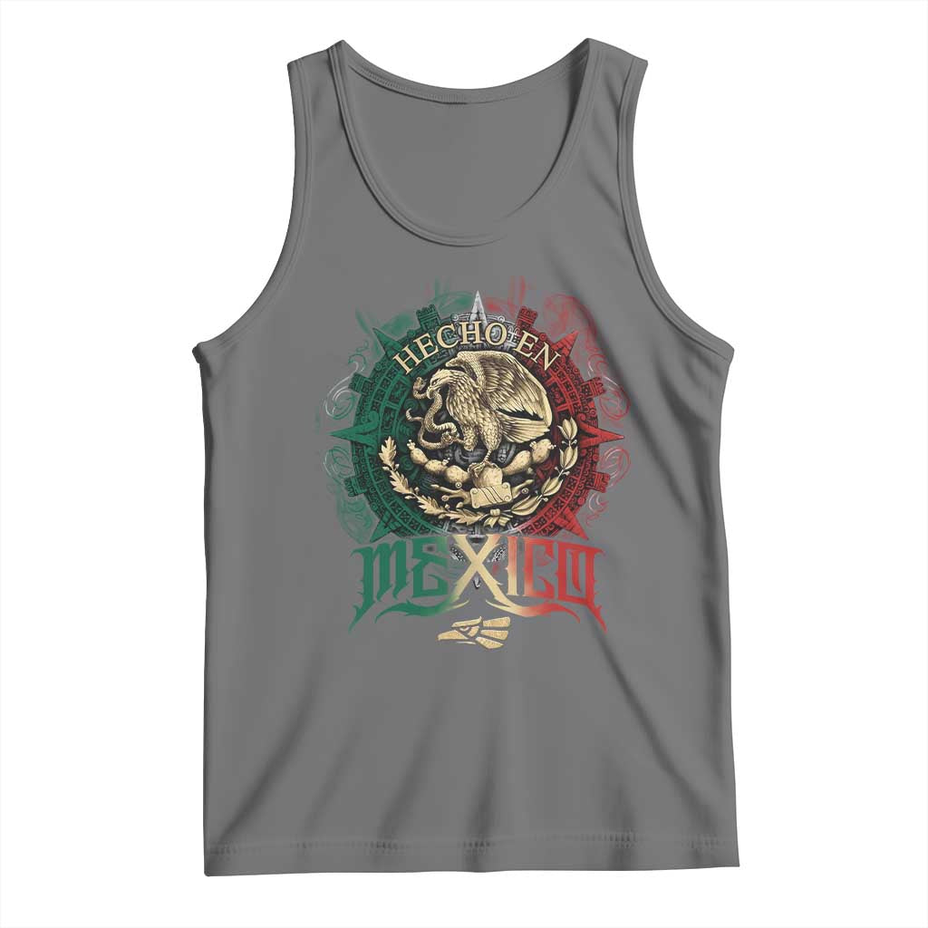 Hecho En Mexico Tank Top Mexican Pride Aztec Eagle