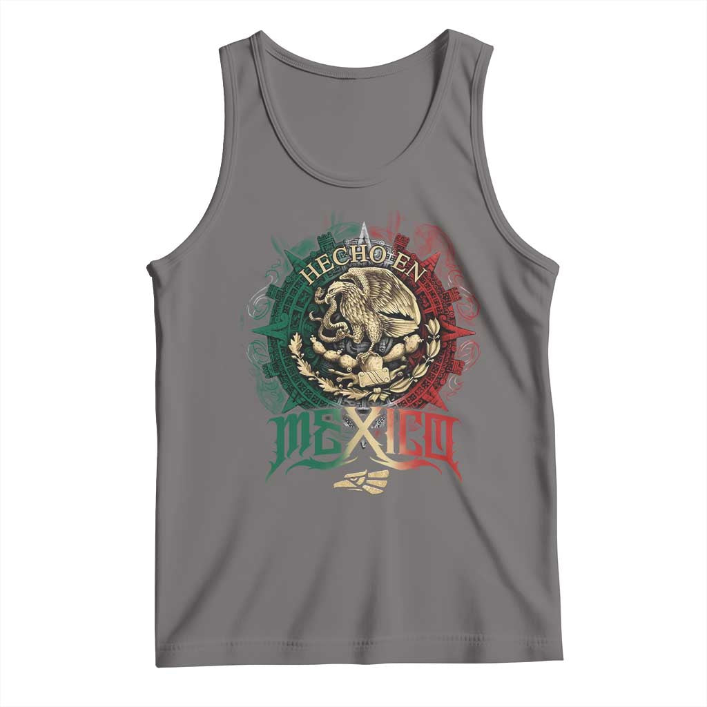 Hecho En Mexico Tank Top Mexican Pride Aztec Eagle